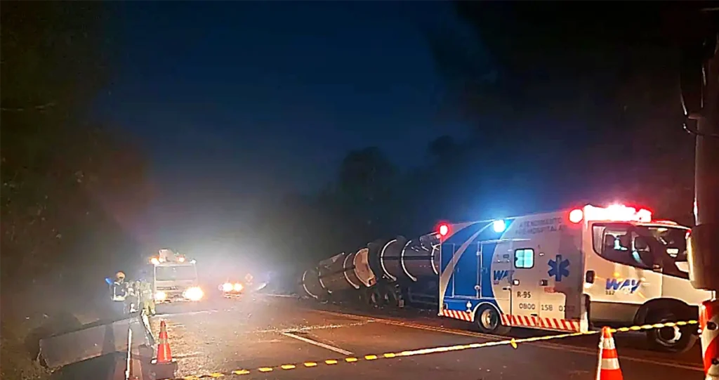 Menino de 10 anos morre após acidente na BR-158