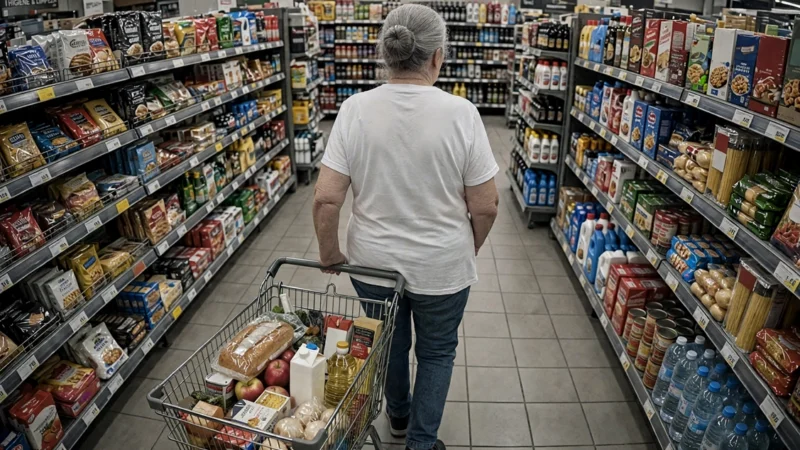 Mulher de 67 anos é flagrada furtando produtos em supermercado de Paranaíba