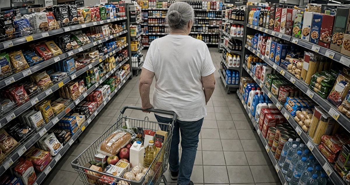 Mulher de 67 anos é flagrada furtando produtos em supermercado de Paranaíba