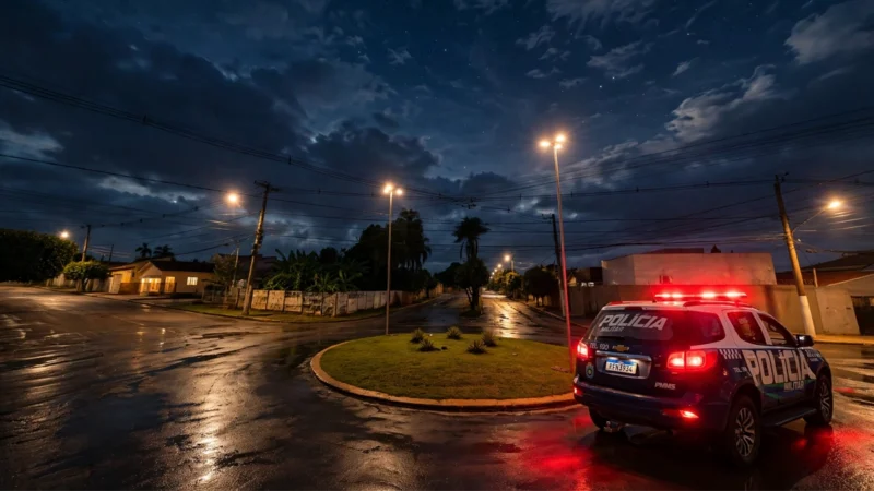 Mulher é levada à delegacia após denúncia de agressão em Paranaíba
