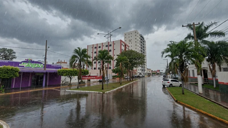 Paranaíba terá chuva e trovoadas nesta quinta-feira; segundo previsão