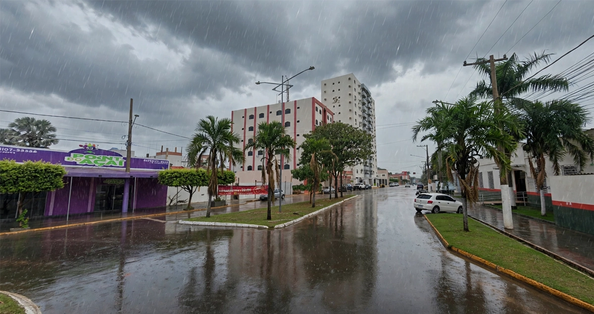 Paranaíba terá chuva e trovoadas nesta quinta-feira; segundo previsão