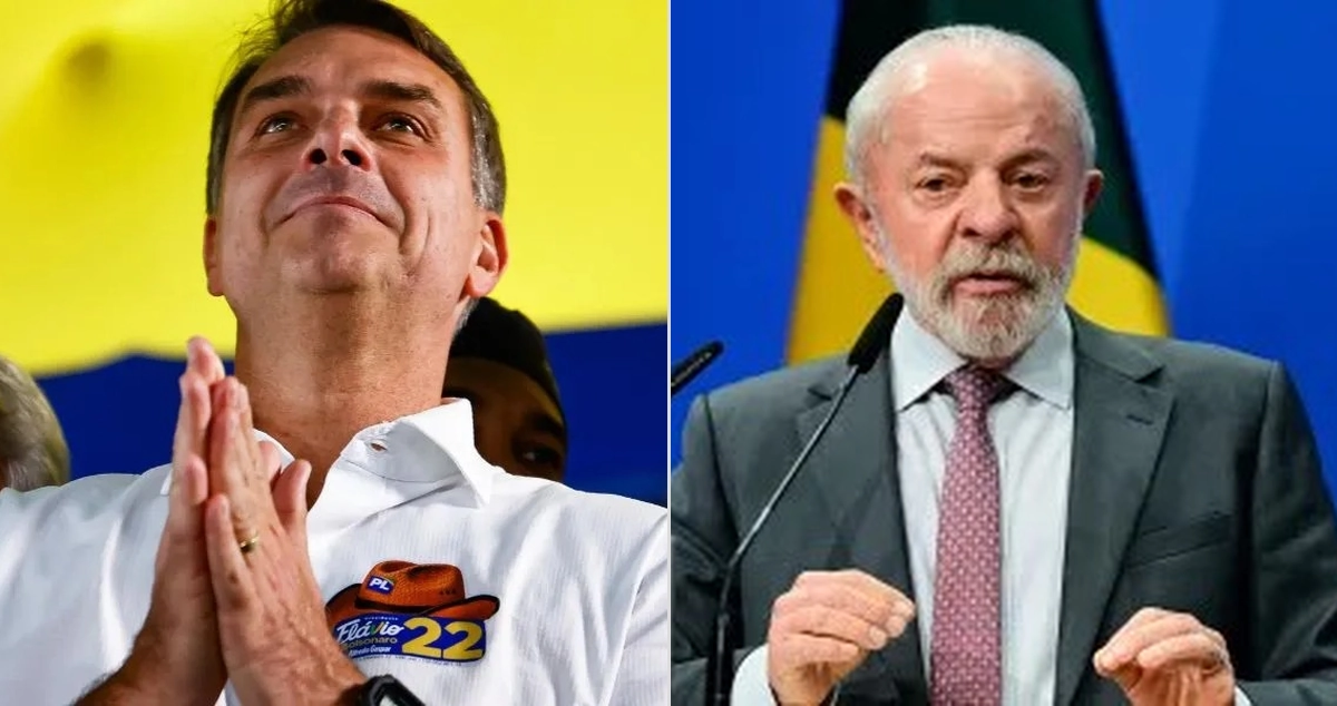Pesquisa Datafolha: Flávio Bolsonaro tem 52% dos votos válidos, contra 48% de Lula