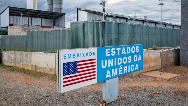 Polícia Federal cumpre mandados após alerta sobre segurança da Embaixada dos EUA