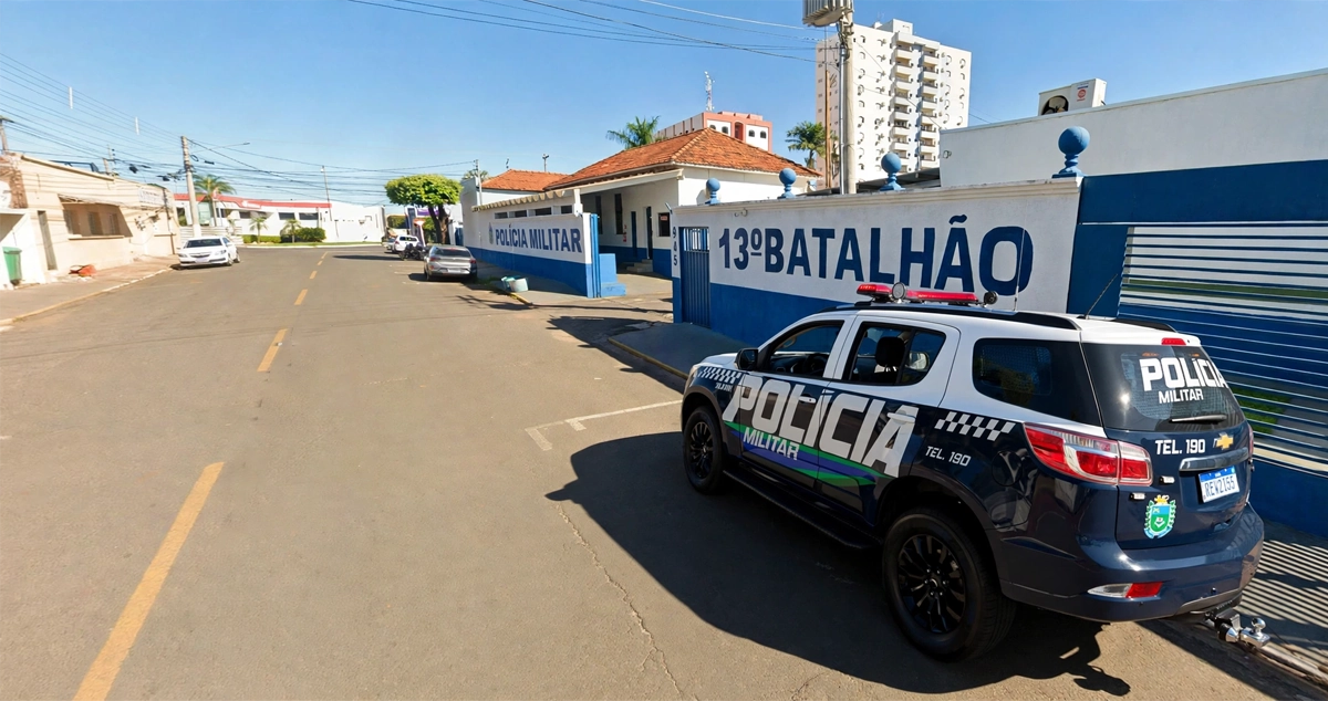 Polícia prende dois homens procurados pela Justiça e apreende espingarda em Paranaíba