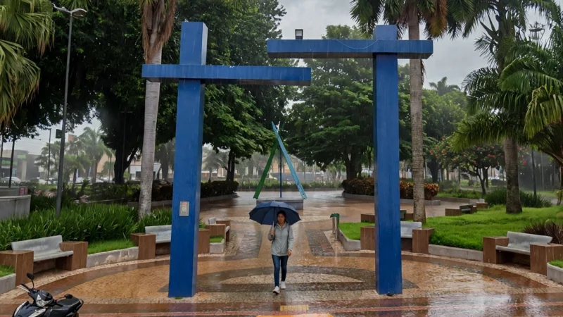 Previsão aponta quinta-feira de chuva em Paranaíba
