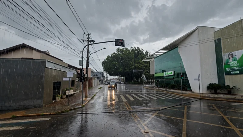Previsão do tempo: Paranaíba terá sol, pancadas de chuva e trovoadas nesta sexta