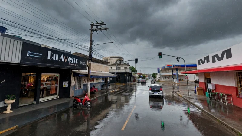 Previsão do tempo em Paranaíba indica chuva e trovoadas nesta sexta-feira