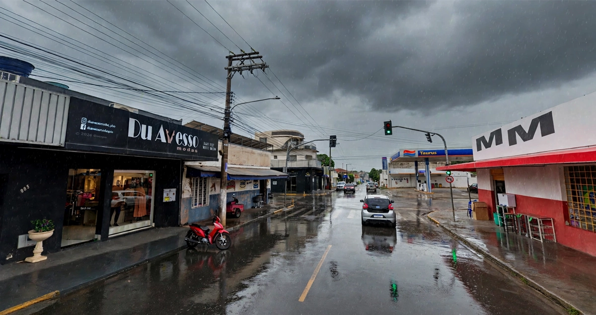Previsão do tempo em Paranaíba indica chuva e trovoadas nesta sexta-feira